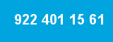 922 401 15 61